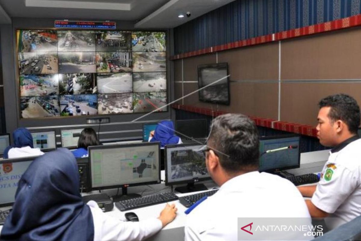 Pantau arus mudik,  Dinas Perhubungan Medan maksimalkan CCTV