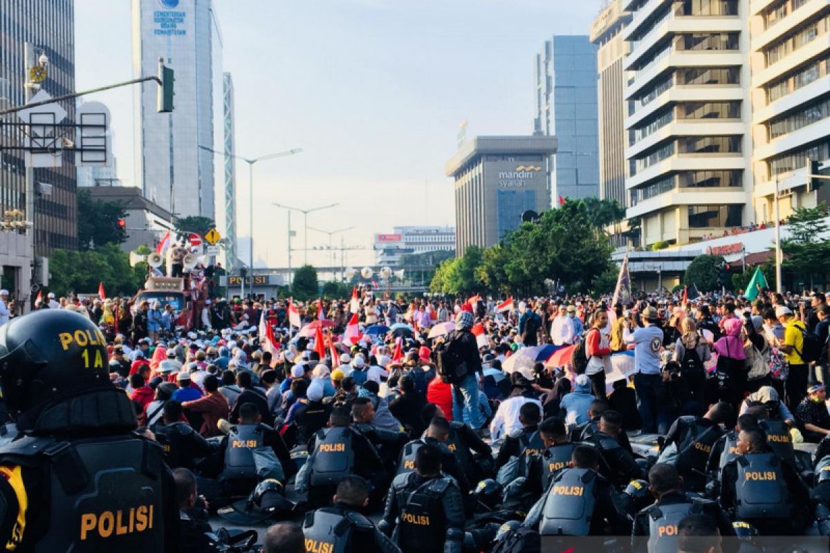 Jalan Thamrin masih ditutup  Rabu besok