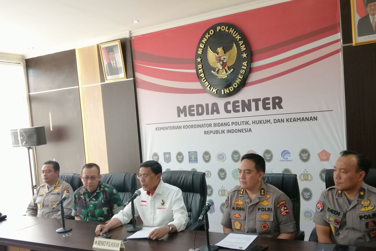 Wiranto sebut mantan Danjen Kopassus tersangka kepemilikan senjata ilegal