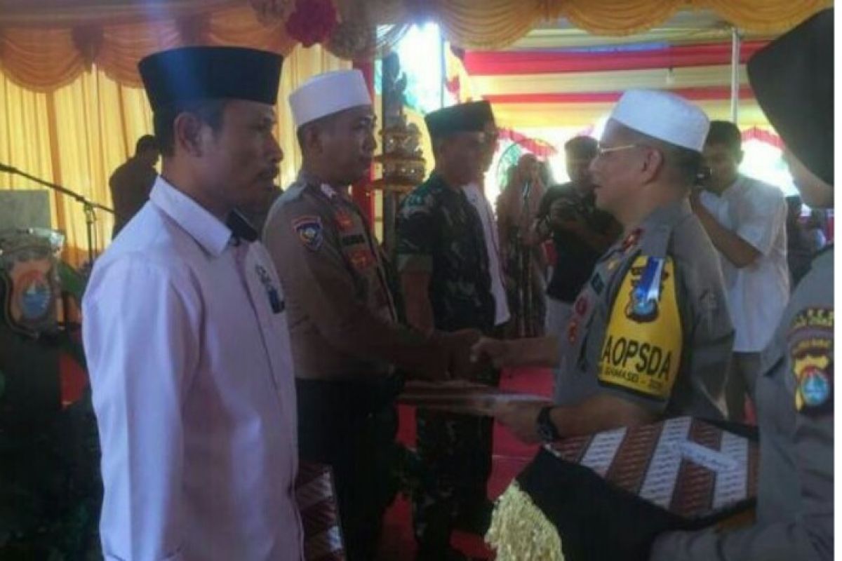 Kapolda beri penghargaan TNI, Polri dan Ormas