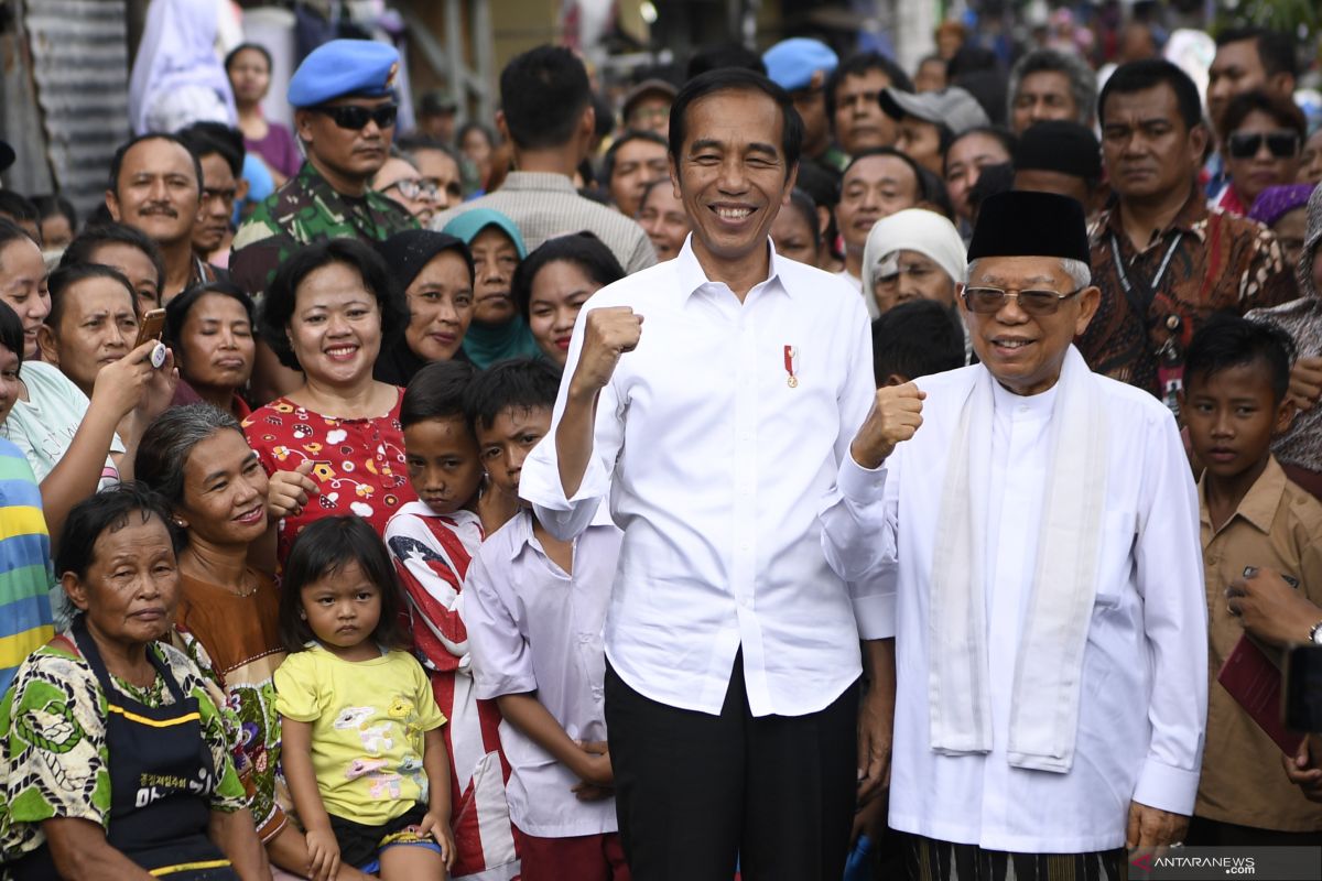 Para pemimpin dunia ucapkan selamat kepada Jokowi