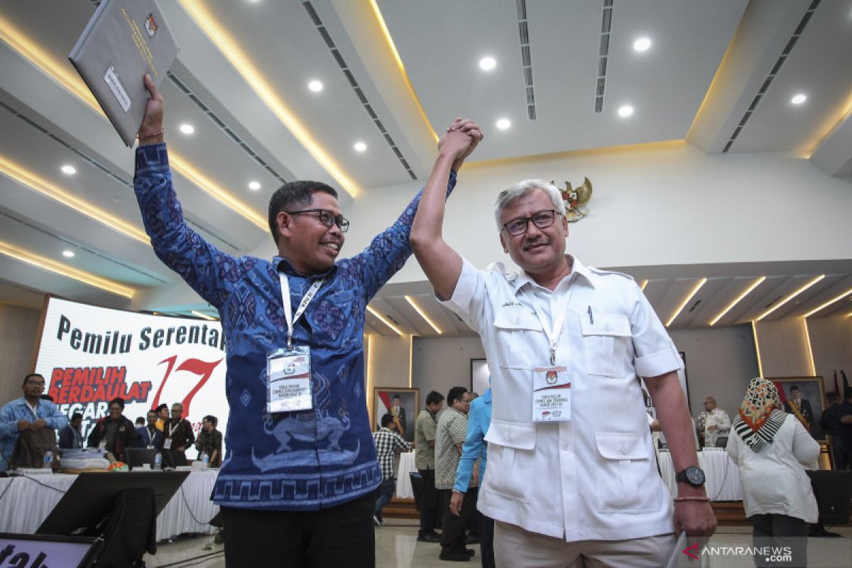 Round Up - Hasil final rekapitulasi Pemilu serentak 2019