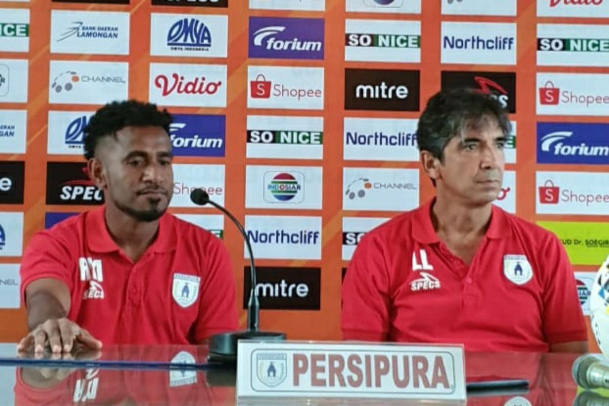 Luciano: Persipura bakal kalahkan Persela Lamongan