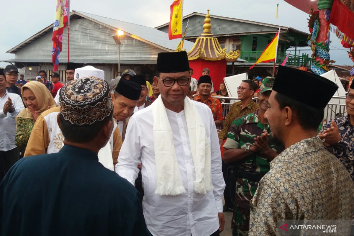 Bupati Rohil Safari Ramadhan di Pulau Halang Muka, berharap ada perubahan