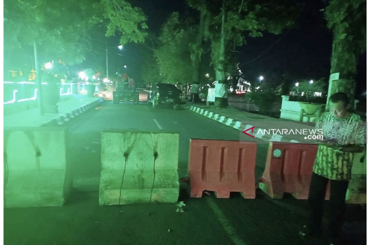 Antisipasi balapan liar, lapangan Dwi Warna Barabai ditutup satu arah