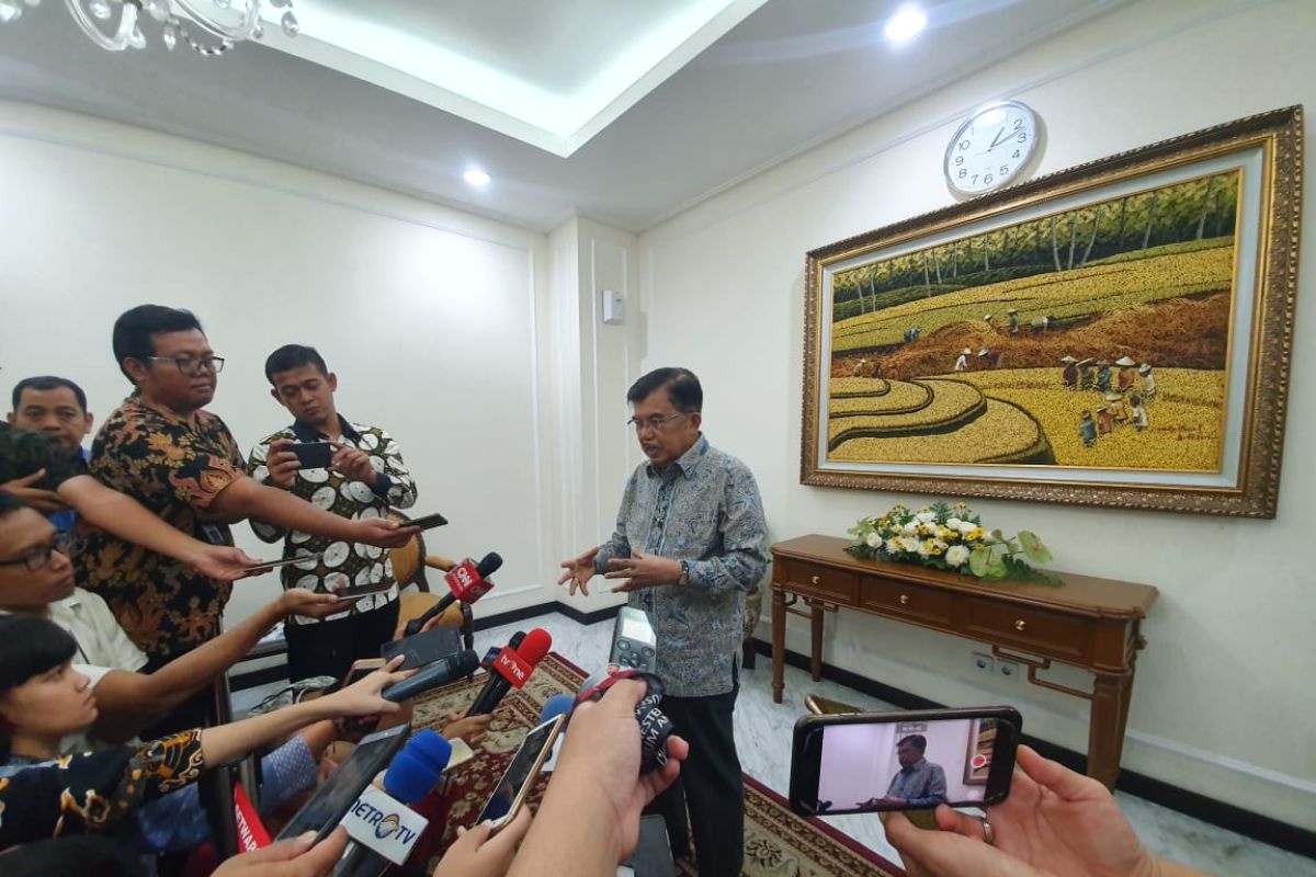 Wapres JK katakan upaya adil, Golkar sebaiknya dapat jatah Ketua MPR