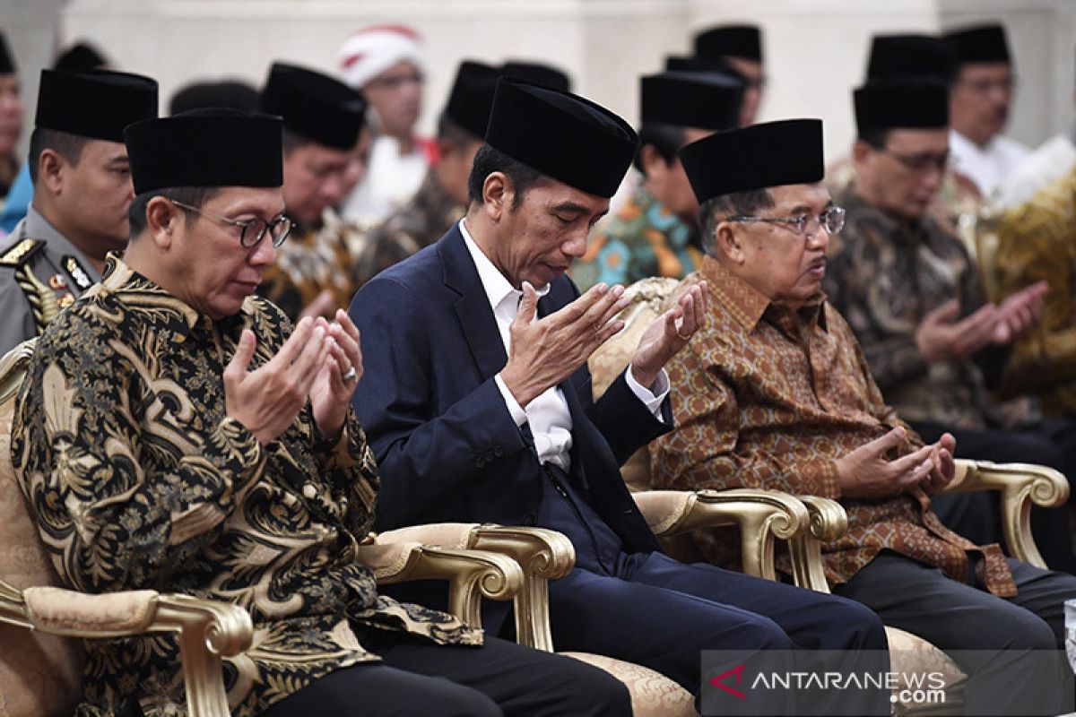 Presiden Jokowi ajak seluruh rakyat Indonesia berdoa untuk Ani Yudhoyono