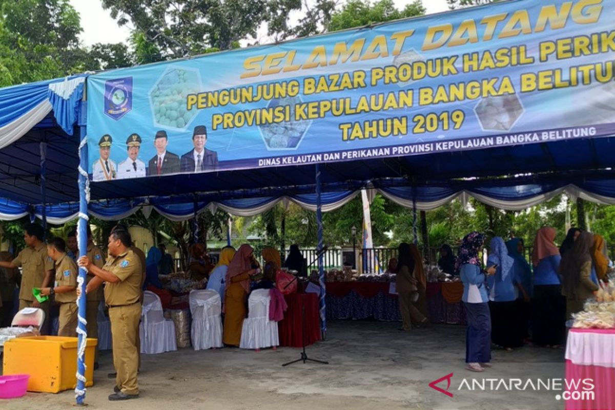 DKP Babel gelar bazar produk perikanan