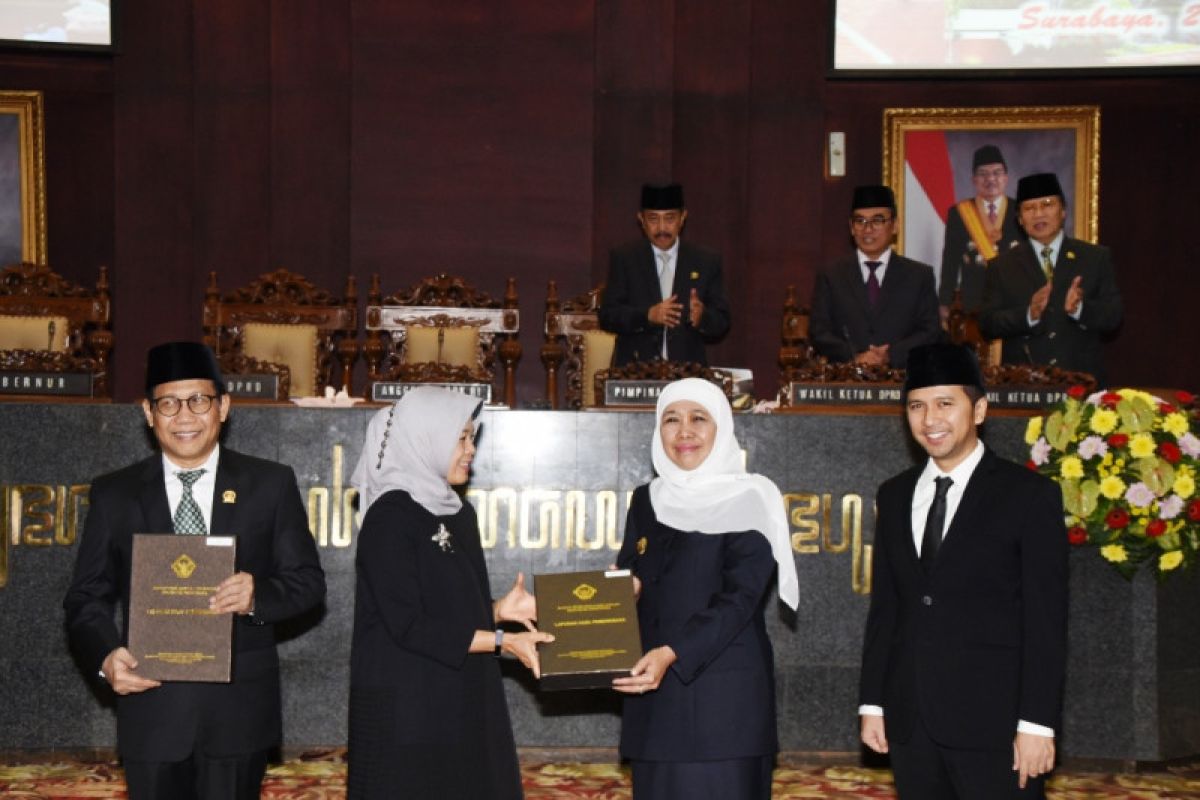 Pemprov Jatim raih opini WTP tahun anggaran 2018