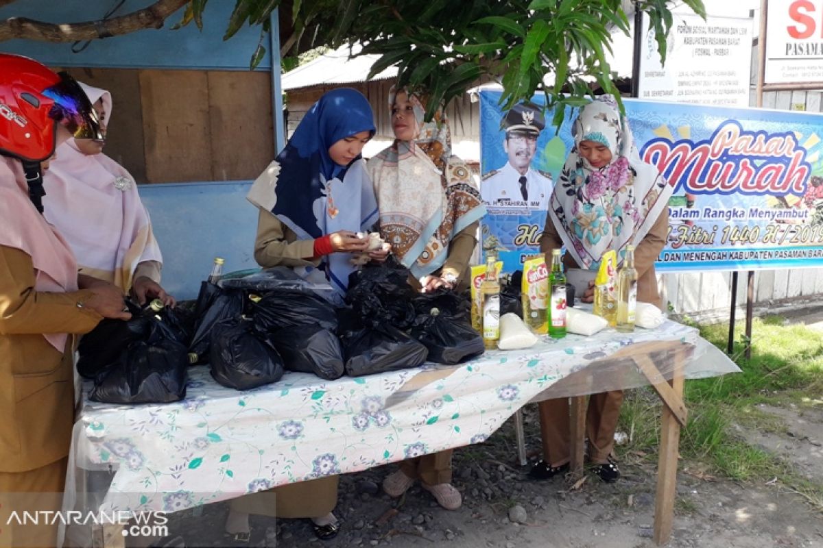 Ini lokasi pasar murah di Pasaman Barat