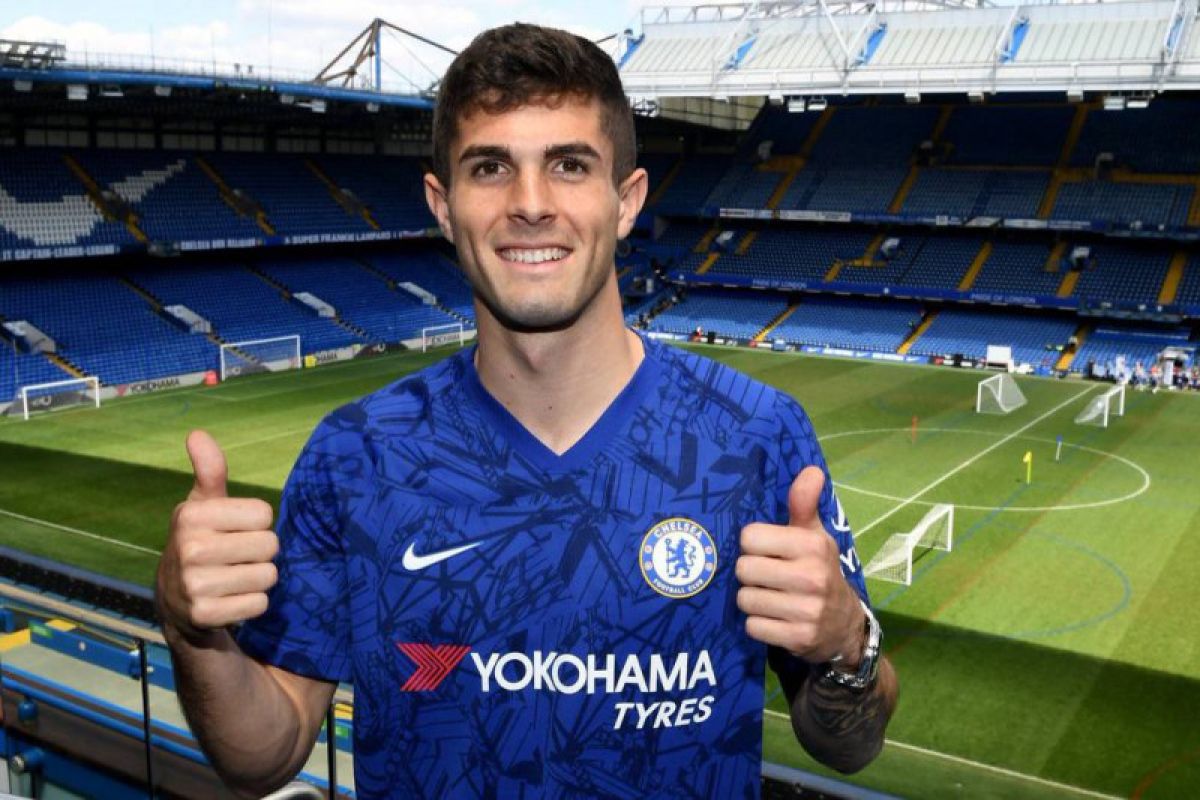 Pulisic ingin berikan dampak sama seperti Hazard di Chelsea