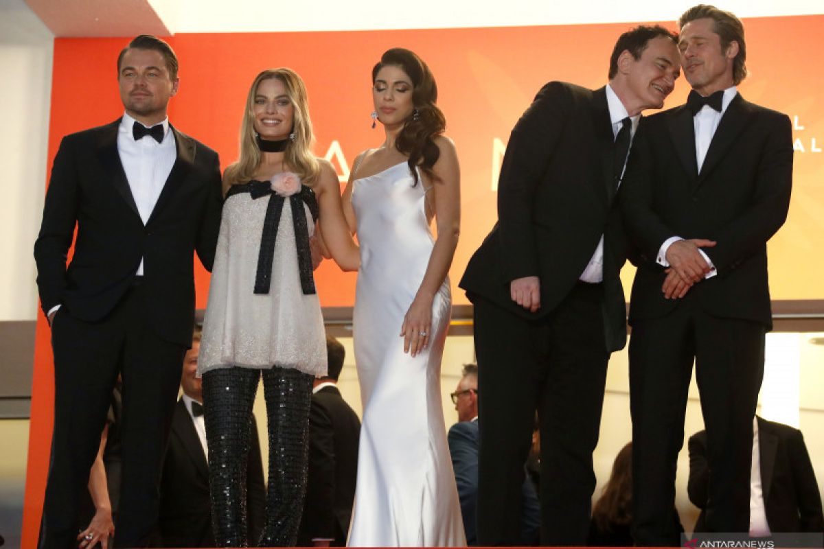 DiCaprio, Brad Pitt, dan Margot berikan nuansa Hollywood di Cannes