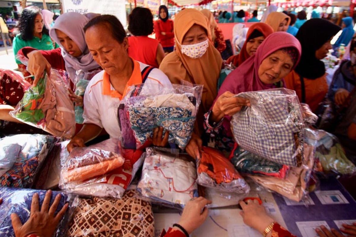 80 gerai ramaikan pasar murah Pemkot Magelang