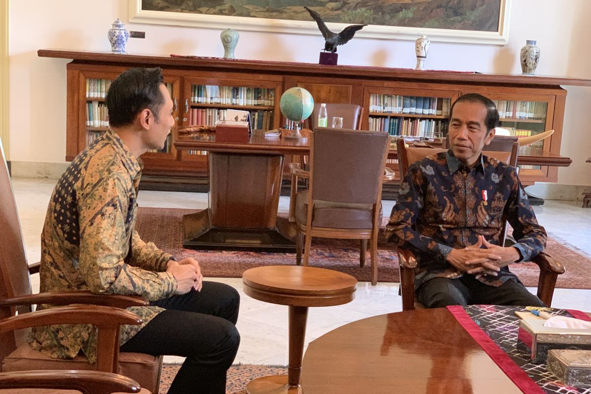 SBY ucapkan selamat kepada Jokowi