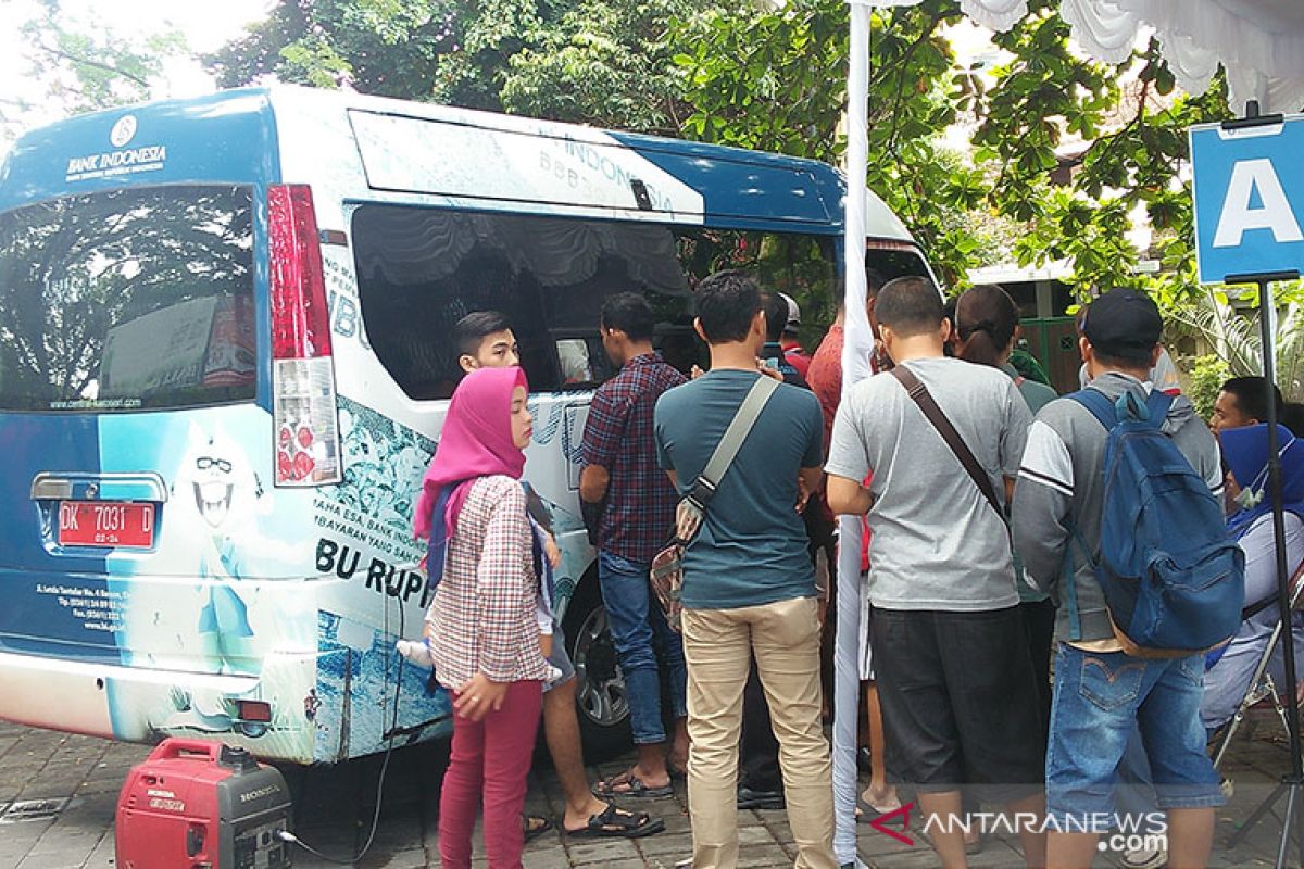 BI Bali batasi penukaran uang maksimal Rp4,4 juta/orang di kas keliling