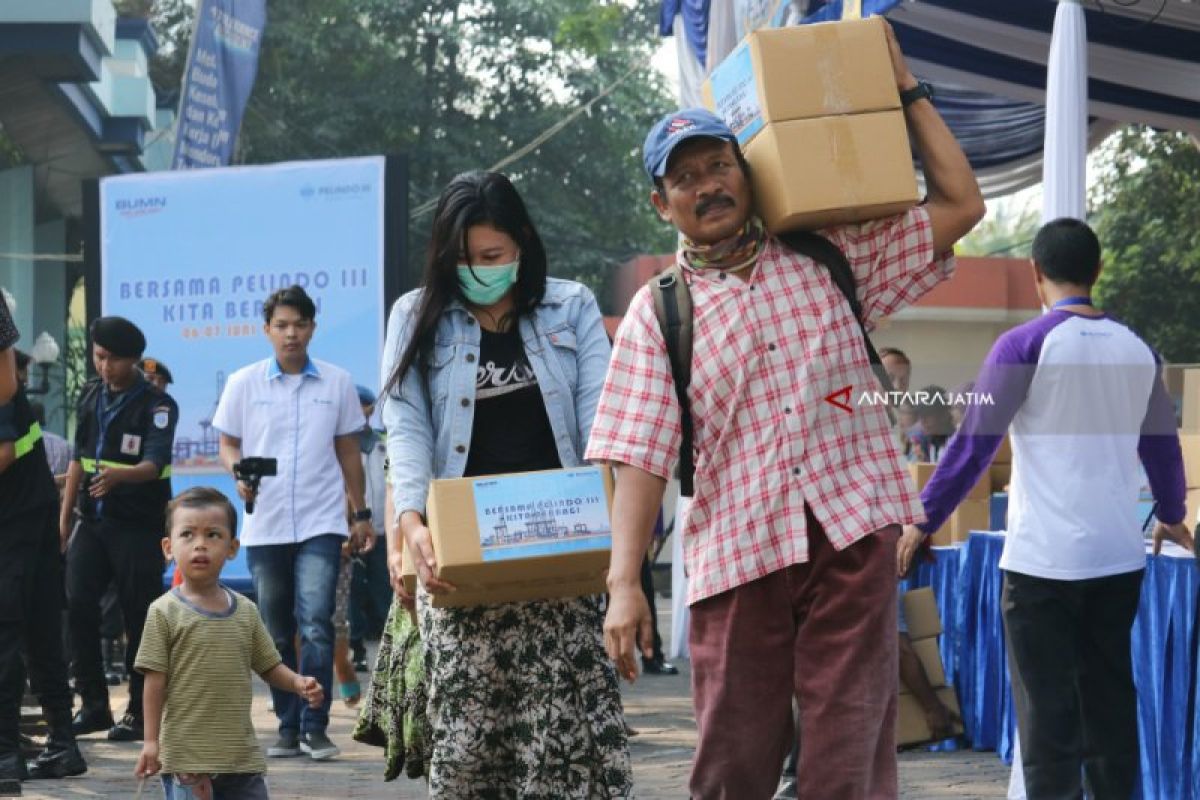 Pelindo III siapkan 50 ribu paket sembako untuk masyarakat