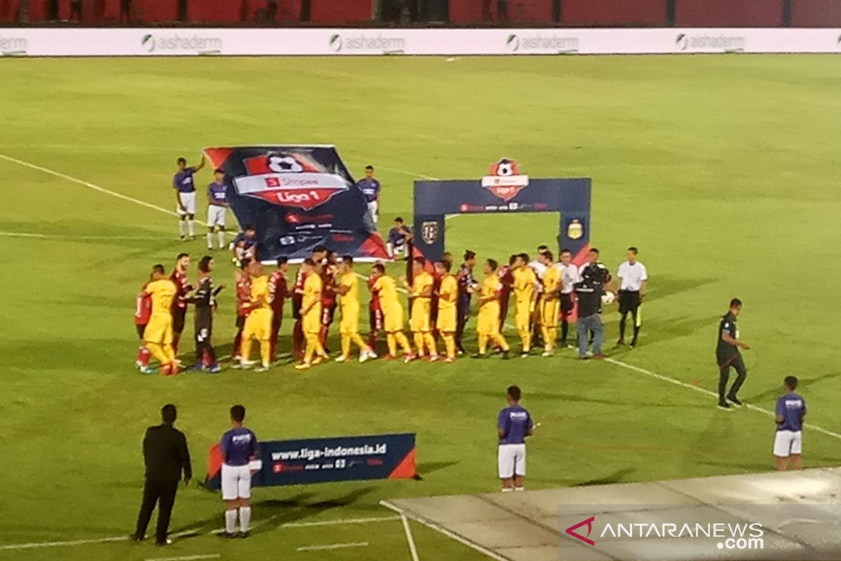 Kesebelasan Bali United kalahkan  Bhayangkara 1-0