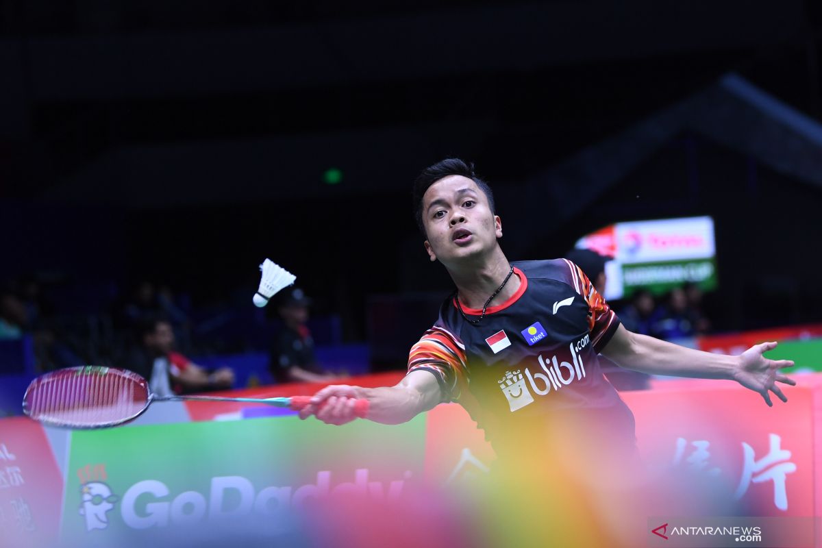 Tiga tunggal putra Indonesia lolos perempat final Japan Open 2019