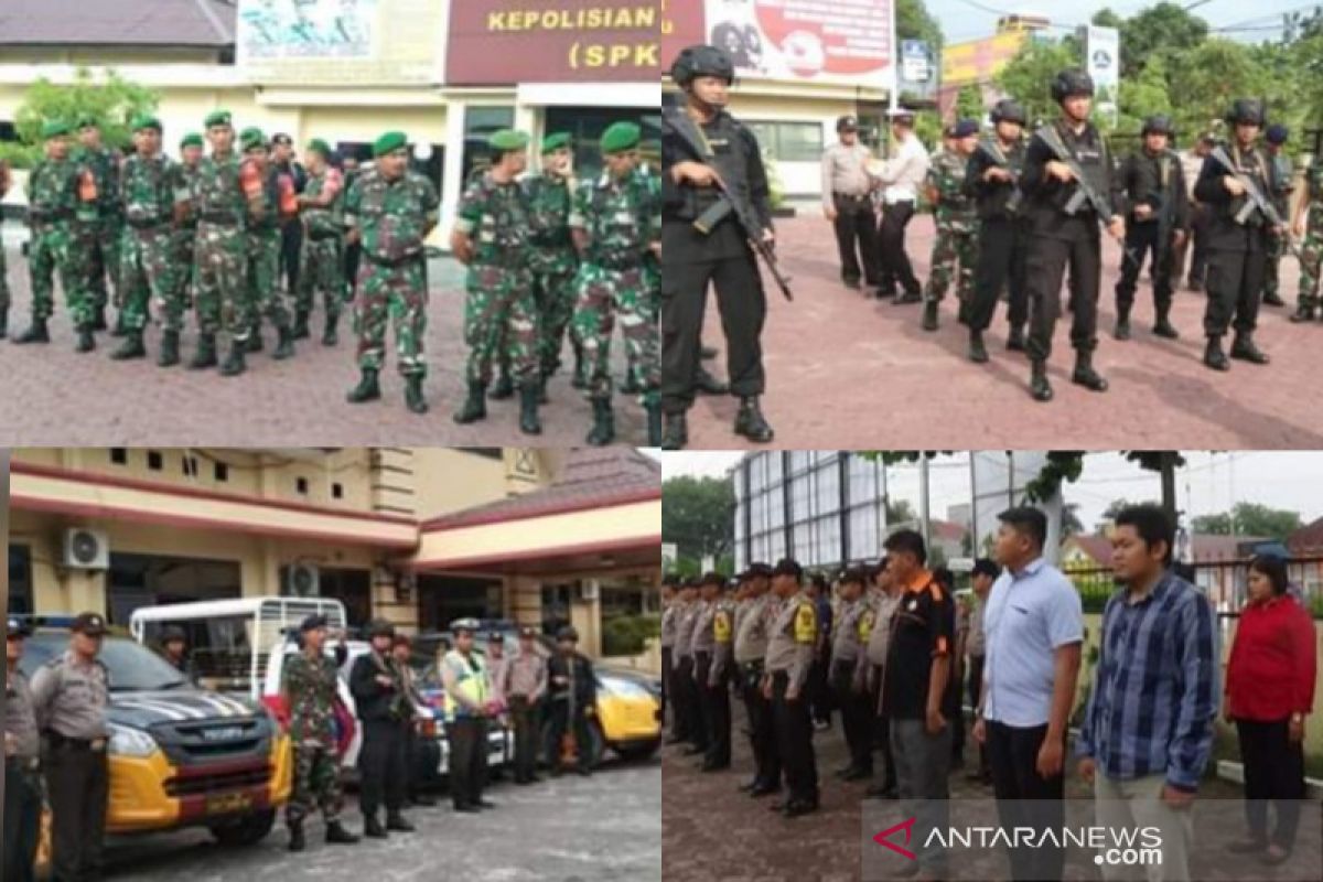 Polres Tanjungbalai gelar apel pengamanan keputusan KPU