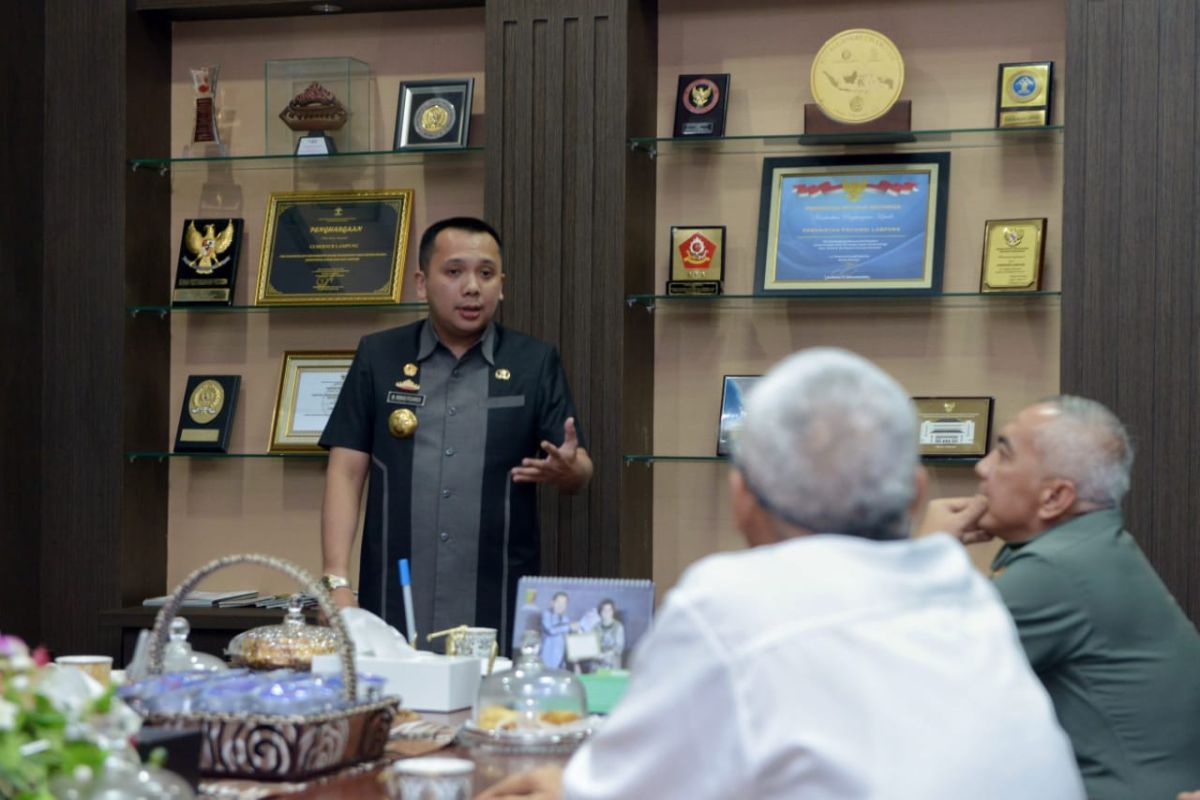 Gubernur Lampung dan Kemenhan kaji kawasan industri pertahanan