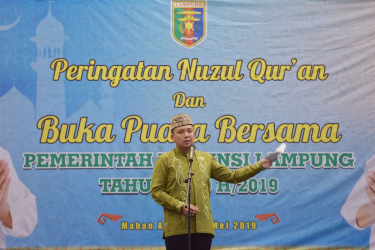 Gubernur Lampung ajak warga jalin silaturahmi dan persaudaraan