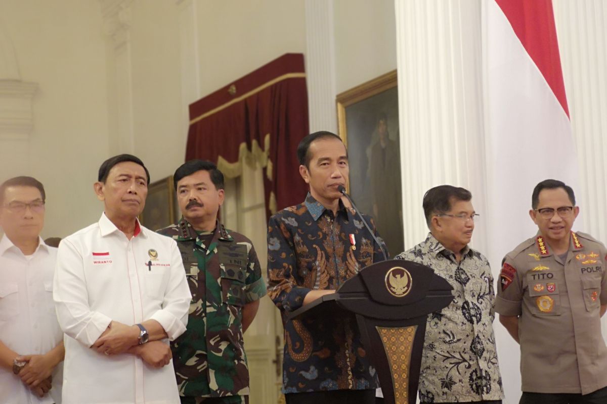 Jokowi tanggapi usul percepat pertemuan dengan Prabowo