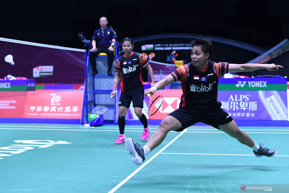 Greysia/Apriyani equalize 2-2 over Taiwan in Sudirman Cup