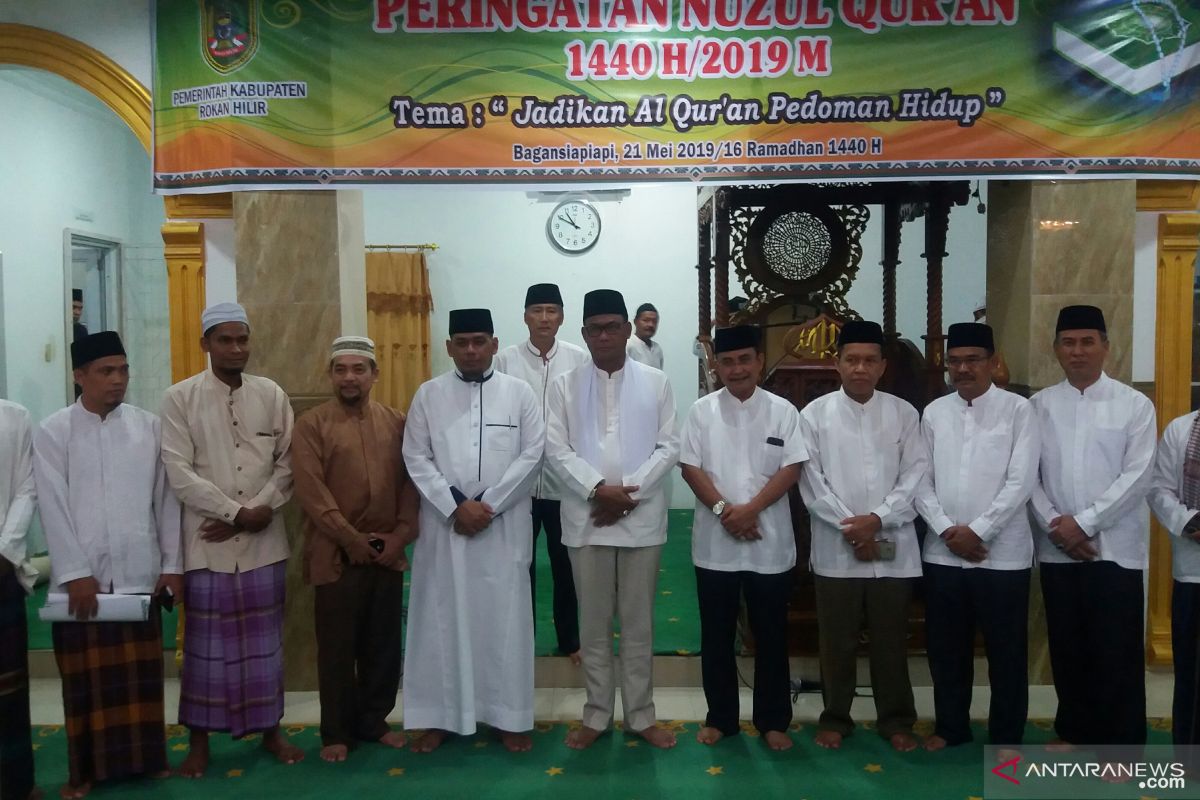 Pemkab Rokan Hilir peringati Nuzul Qur'an