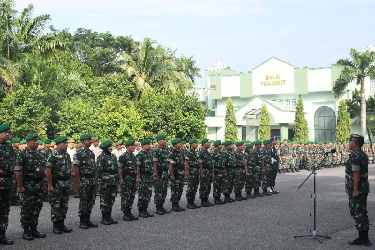 Kasdam Bukit Barisan:  Harus tetap waspada