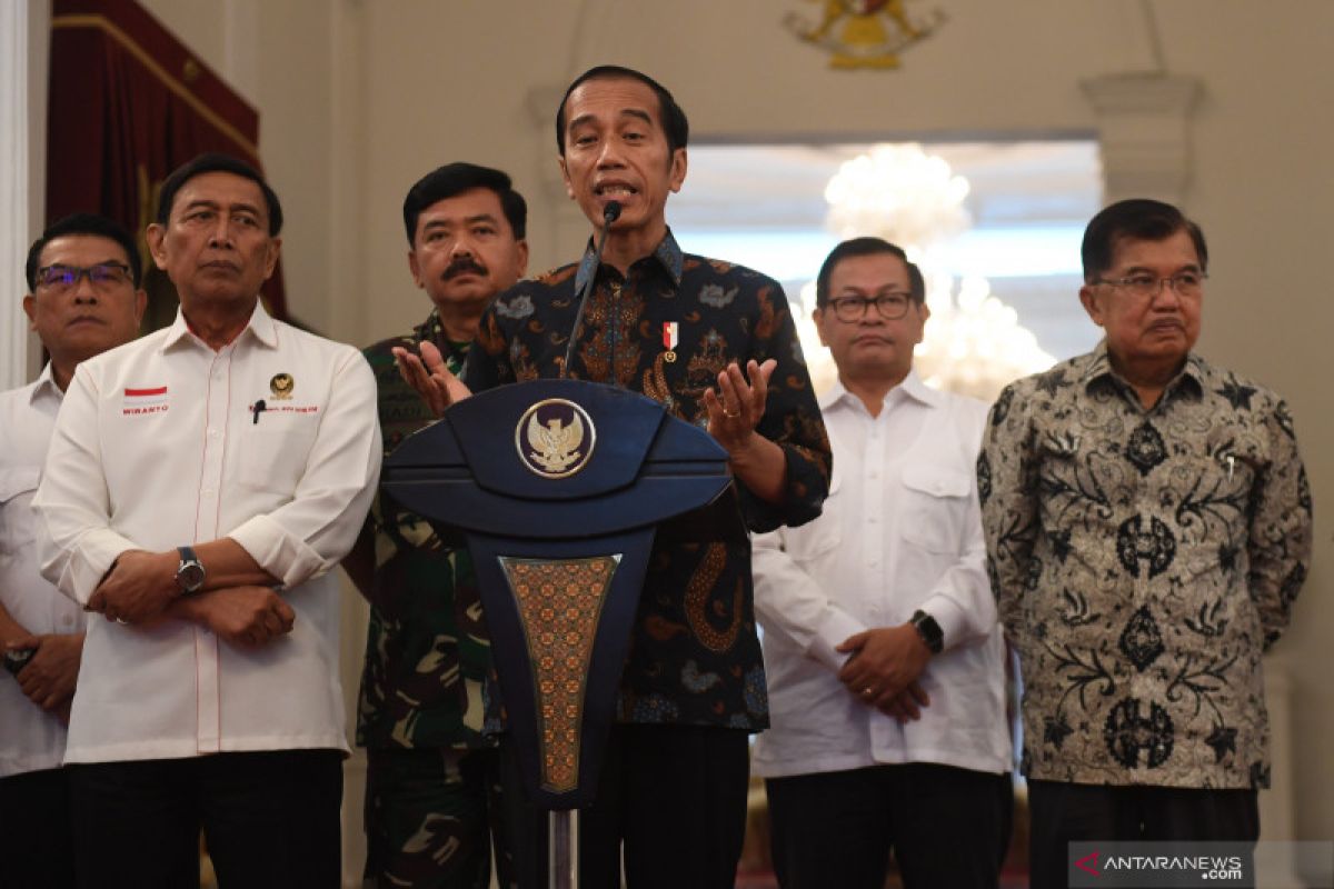 Jokowi tanggapi usul percepat pertemuan dengan Prabowo