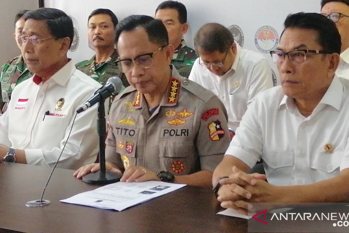 Kapolri Tito Karnavian jelaskan kronologi demonstrasi berujung kerusuhan