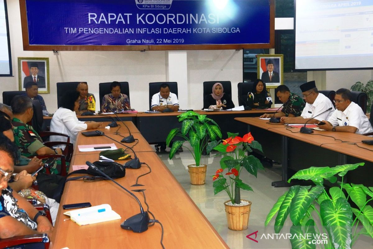 Rapat TPID Sibolga bahas strategi tekan inflasi