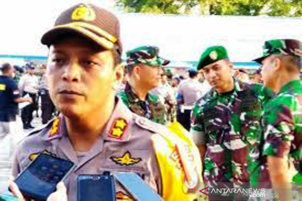 KPU Biak Numfor dijaga 60 aparat gabungan Polres Biak