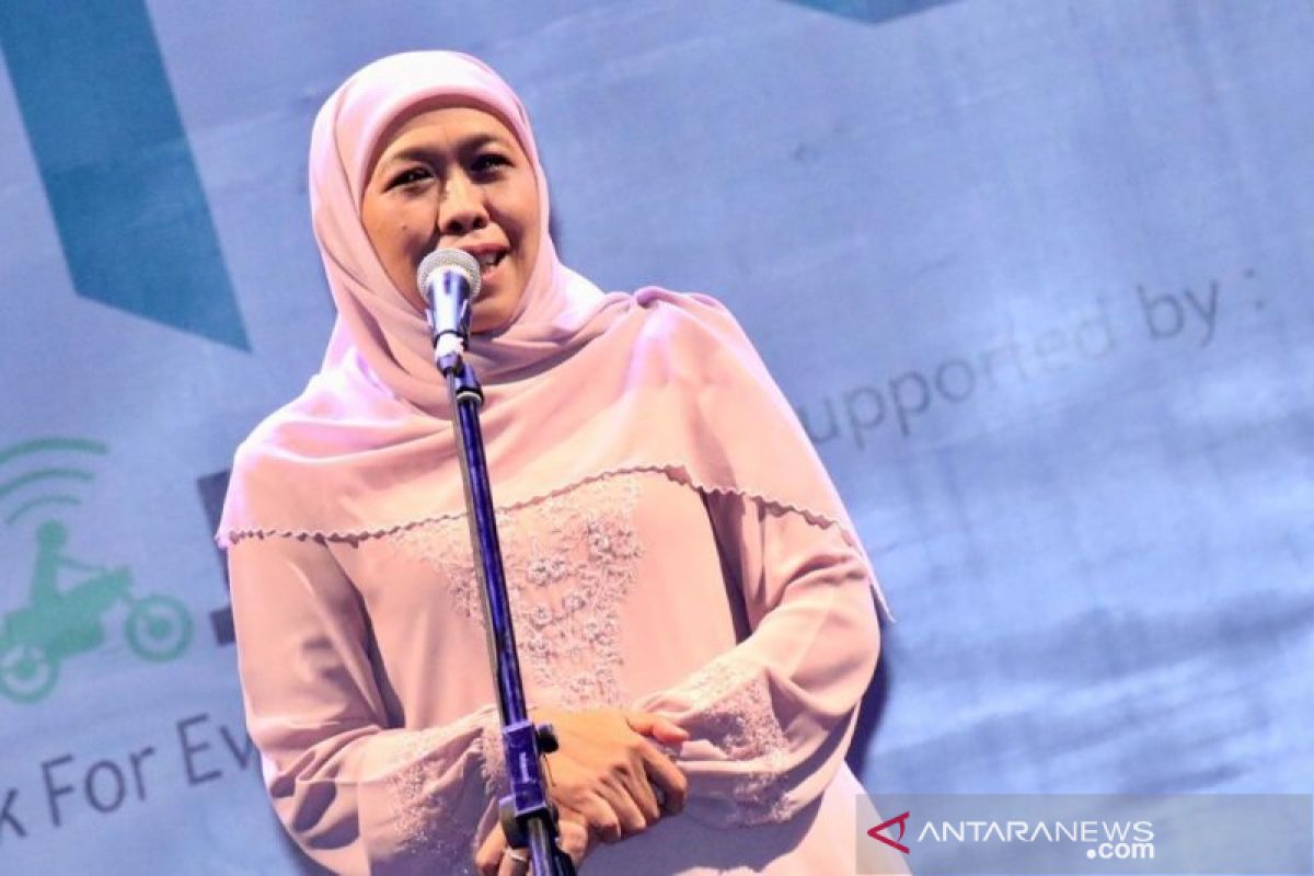 Gubernur Jatim ucapkan selamat ke Jokowi lewat instagram