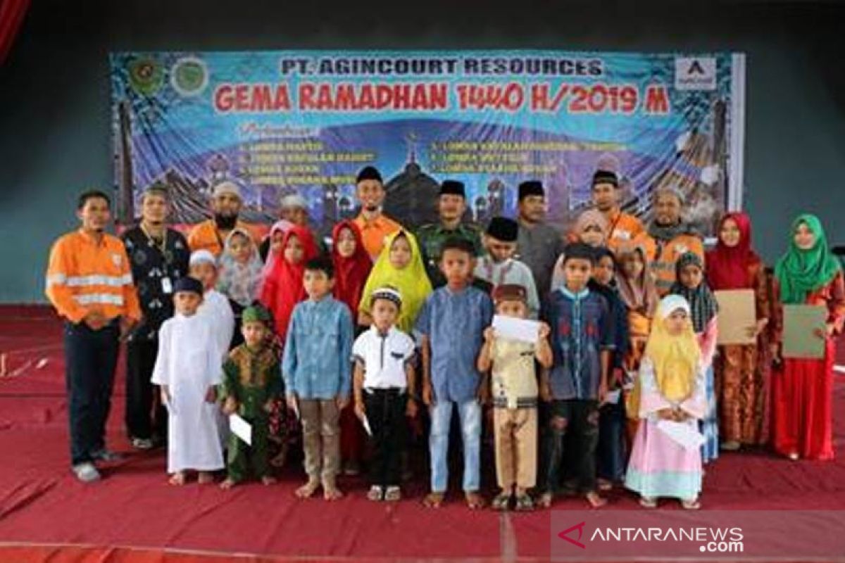 Tambang Emas Martabe bangun generasi Islam melalui gema Ramadhan 2019