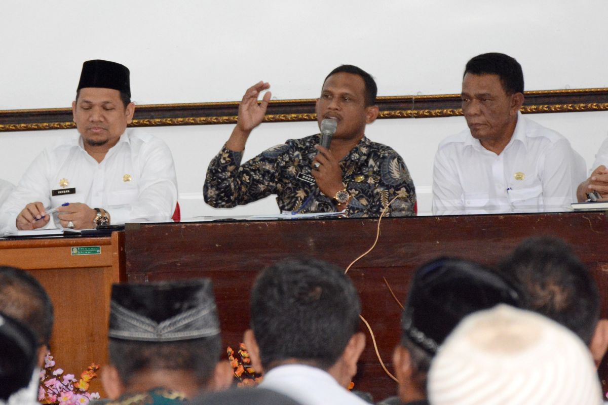 Bupati evaluasi kinerja camat di Aceh Timur