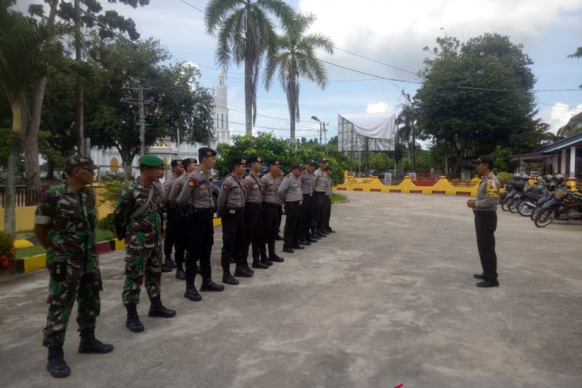 TNI-Polri Bangka Tengah gelar patroli gabungan jaga kondusifitas selama Ramadhan