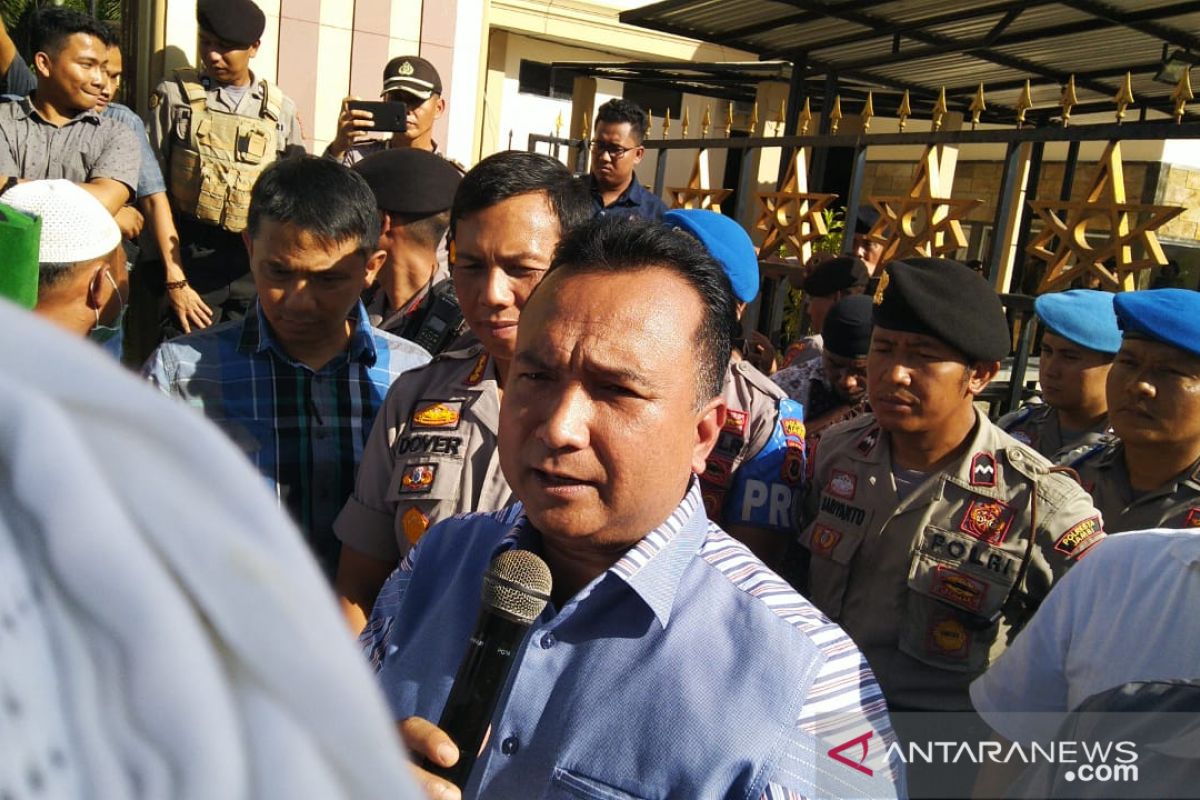 Mahasiswa gelar doa untuk korban dalam aksi di Jakarta