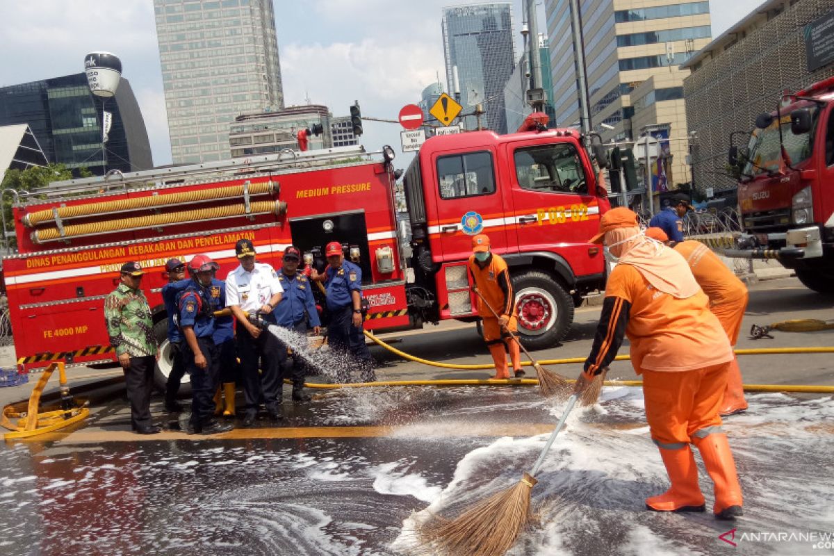 Anies harapkan kawasan Thamrin bebas dari sampah