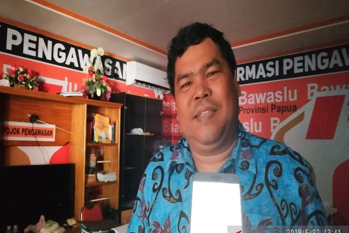 Bawaslu di Papua terima 100 laporan pelanggaran Pemilu 2019