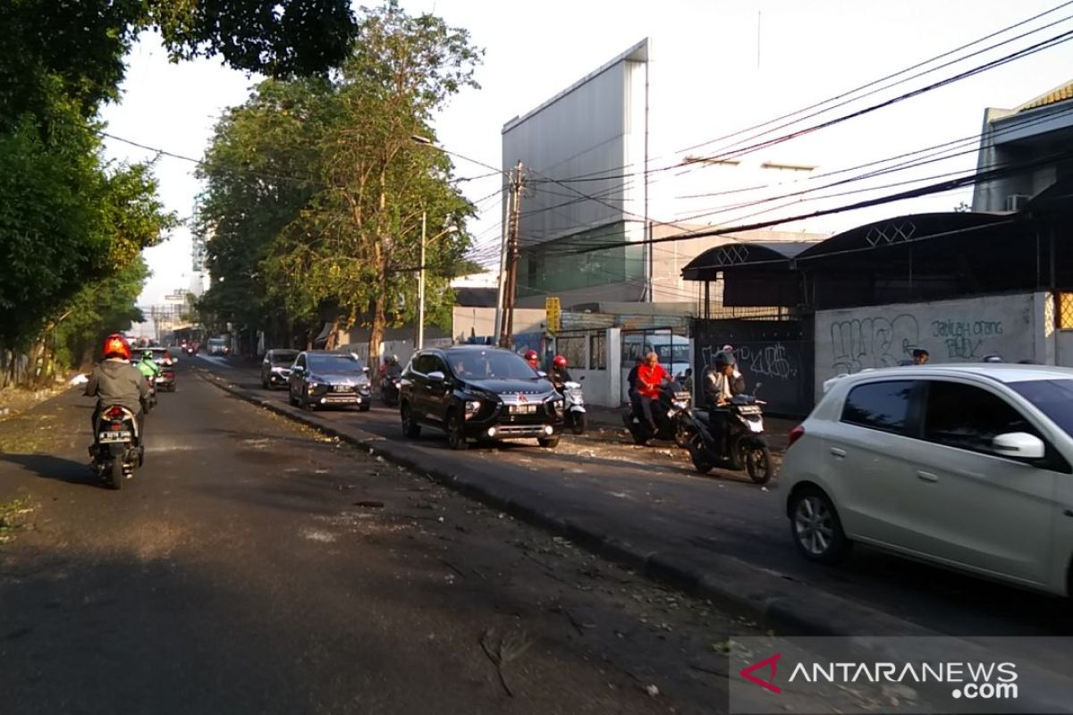 Jalan KS Tubun dan Brigjen Katamso normal dilalui kendaraan