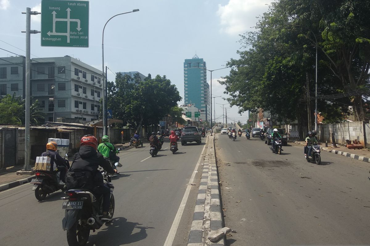 Tanah Abang-Slipi kembali normal