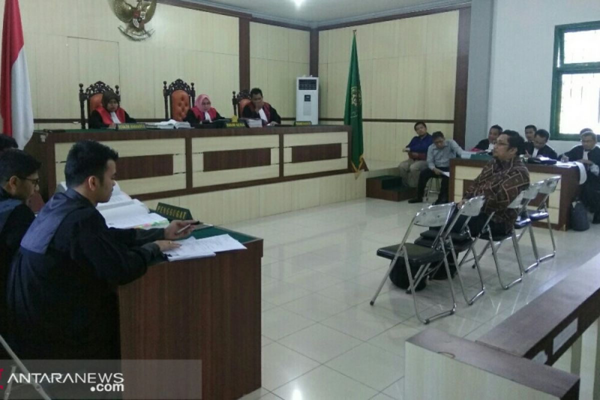 Sidang dugaan pemalsuan SK Menhut, saksi ahli cerita peristiwa 1998