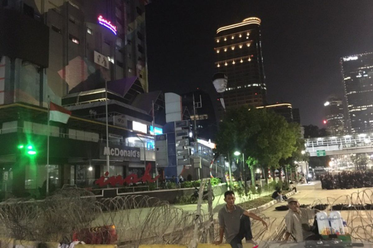 Jalan Thamrin ditutup hingga dua hari mendatang