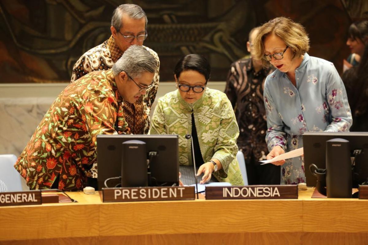 Menlu Retno sampaikan tiga hal penting atasi masalah Palestina