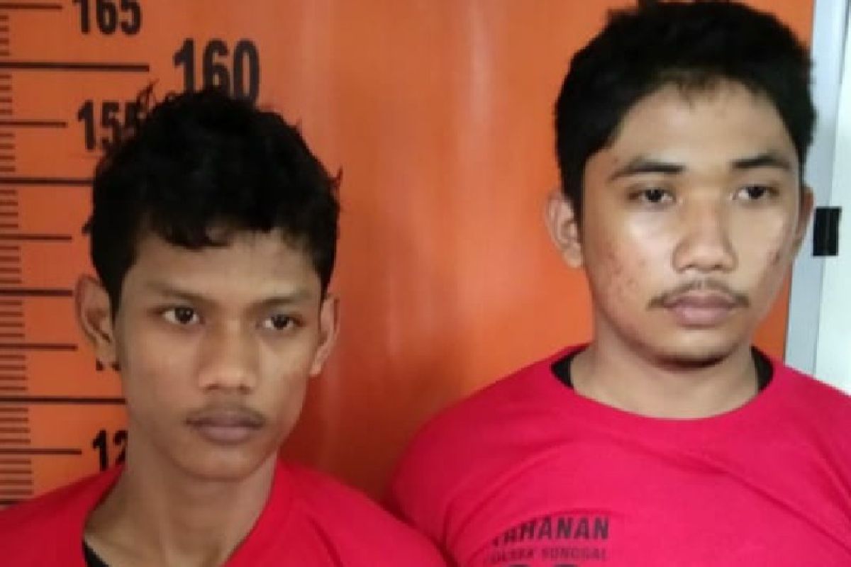 Polisi ringkus dua penjambret gawai di Medan