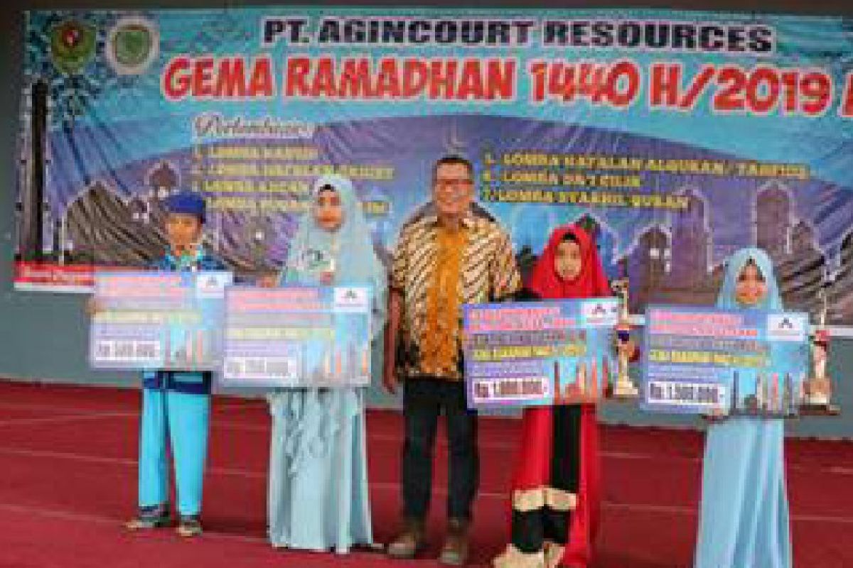 Tambang Emas Martabe gelar Gema Ramadhan 2019