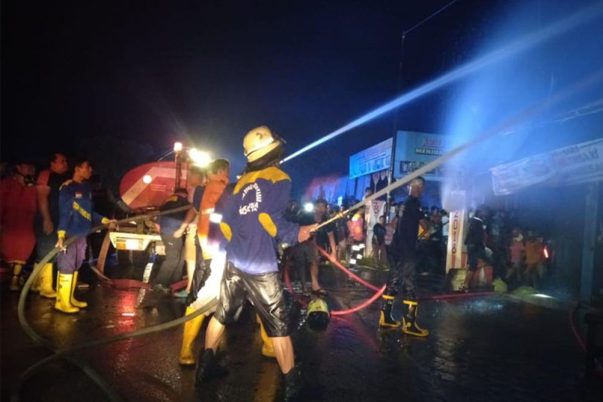 Polisi masih selidiki penyebab kebakaran di Palangka Raya