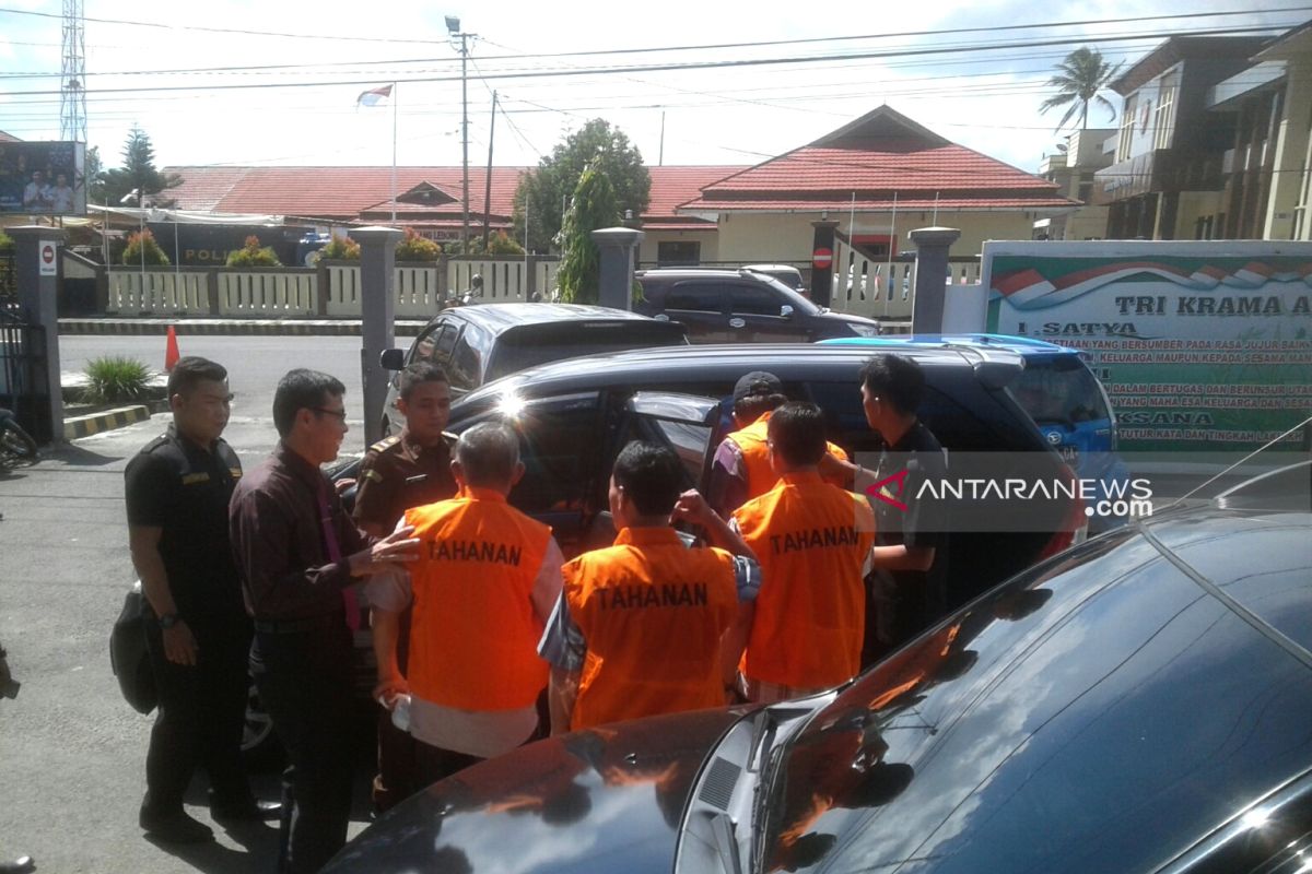 Kejari Rejang Lebong tahan tujuh tersangka dugaan korupsi