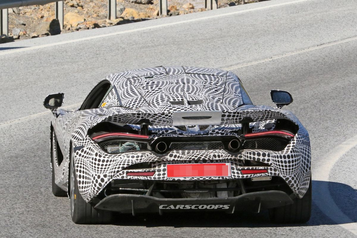 McLaren 720s tertangkap kamera saat sedang diuji